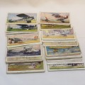 Cigarette Cards Airplanes of Today - Lot of 36 cards plus one variation with wrong number