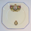 Small Edward the 8th porcelain plate for coronation