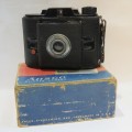 Ansco clipper 1940`s camera with box - Some rust