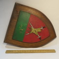 SADF Army Eastern Province plaque - Missing elephant