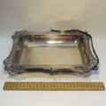 Silverplated cookie tray - Yeoman plate