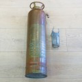 Antique Patrol Fire Extinguisher - Elmira New York - Issued by Central Fire Appliances South Africa