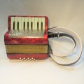 Vintage Hohner Mignon accordion with brand new straps
