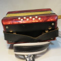 Vintage Hohner Mignon accordion with brand new straps