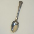 Scottish Edinburgh silver spoon - Possibly 1822 - Unknown maker JM - 48 grams
