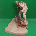 McFarlane Military US Air Force Security Forces K-9 handler figurine - Military series 3