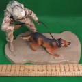 McFarlane Military US Air Force Security Forces K-9 handler figurine - Military series 3