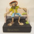 `Retired` novelty figurine