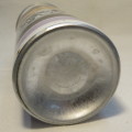 Vintage Fancy biker beer tin bottle - Still sealed - Not to be consumed
