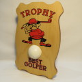 Best Golfer trophy
