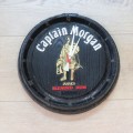 Captain Morgan Blended Rum foam barrel clock - Size 38 x 38 cm