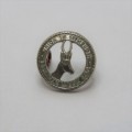 SA Union Defence Force step outs General Service collar badge