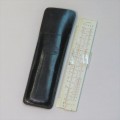 Faber-Castell 67/22 Business slide ruler in original sleeve