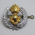 SADF Engineers cap badge with lugs