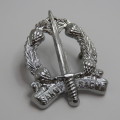 SA Corps of Military Police cap badge - Screw pins #7
