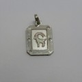 Zodiac sterling silver pendant - Capricorn - 1,6 g