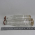 Pair of vintage Suncrush miniature cooldrink bottles