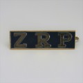 ZRP - Zimbabwe Republic Police shoulder title