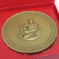 The Lincoln National Life Insurance Company bronze medallion