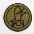 SA Army Explosives Ordnance disposal cloth badge