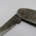 Kruger and De Wet pocket knife - Skiffman, Germany - Well used and missing corkscrew