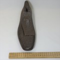 Solid cast iron shoe last - Very heavy