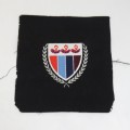 SADF Orange Free State Command Sport division cloth blazer badge