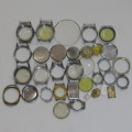 Lot of watch cases and spares