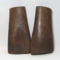 WW1 British Army Officer leather puttees