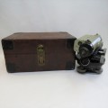 Vintage Carl Zeiss Jena N.1 C dumpy level in wooden case - Excellent condition