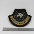 Transkei Mounted Battalion cloth cap badge