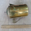 Old Yellow copper burner with coffee pot and trip  tray