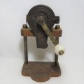 Rare Antique Patent 1870 cast iron nutmeg grinder