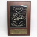 1994 Boland Service Shooting plaque - Calvinia A Class 3rd prize