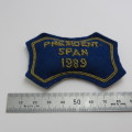 1989 SA Service Shooting President team badge