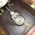 Antique Ansonia mantle clock - Face 17 x 17 cm - 51 cm High