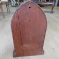 Beautiful EN Welch antique mantle clock - Needs Pendulum and hands - Face 18 x 18 cm - 47 cm High