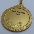 SADF 1977 SAW Kampioen medal for shooting