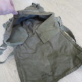 Usual Ripstop canvas patrol bag - Zip broken - Size 31 x 33 cm