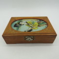 Beautiful Japanese jewellery box - 8.5 x 13cm