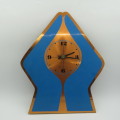 Vintage Sanlam copper wall clock
