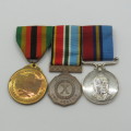Set of Rhodesia medals issued to 7812 Inspector W.T. Bothwell