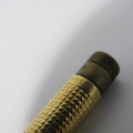 Vintage Madison Caran D`ache Swiss 18kt gold body ballpoint pen - serial 048818 - needs inner refill