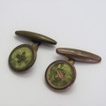 Set of vintage buttons cufflinks