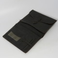 Vintage leather wallet made in British India