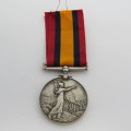Boer War QSA Queen South Africa medal - name removed