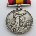 Boer War QSA Queen South Africa medal - name removed