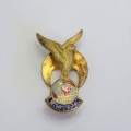 RAF Association button hole badge - Enameled
