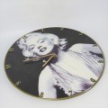 Marilyn Monroe Vinyl LP clock