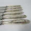 Set of 21 WMF silver plated cutlery pieces - forks, knives, cake forks, gravy spoon and pickle forks